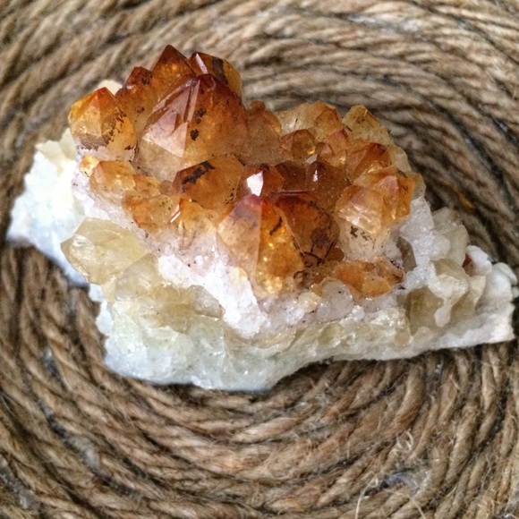 Jewelry - Citrine cluster